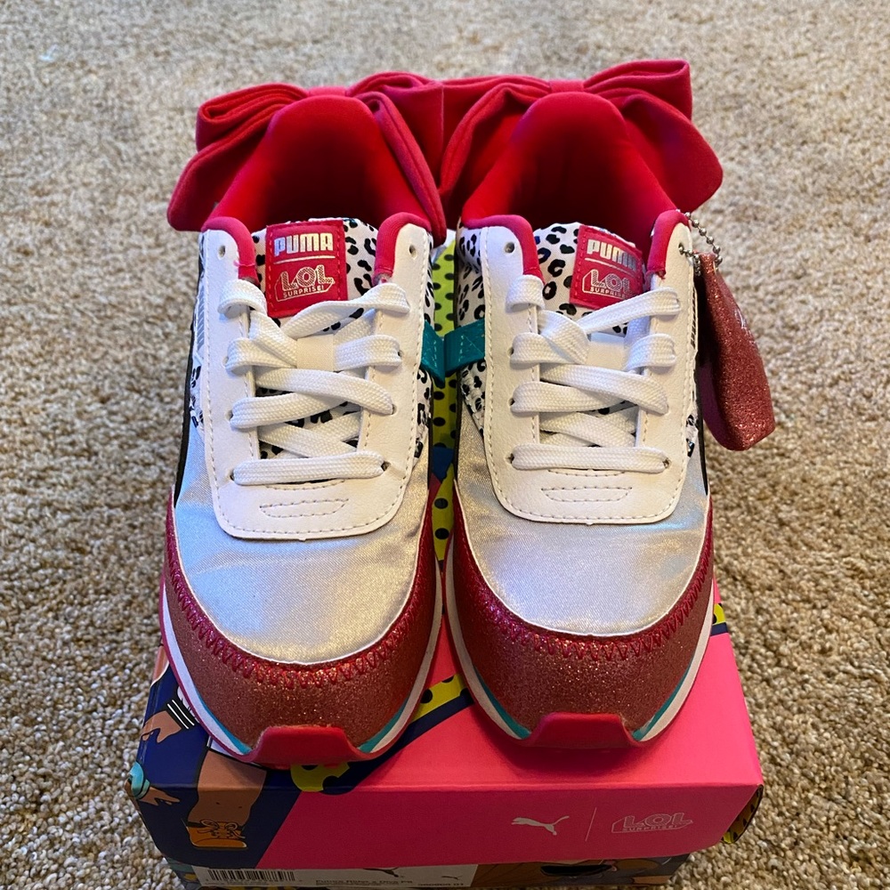 Kids Puma Lol Future Rider x Diva Tennis Shoes
